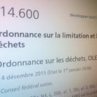 Ordonnance traitement déchets