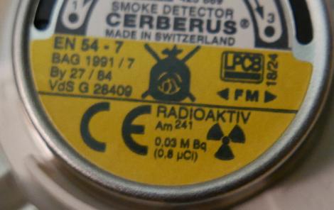 Photo Detecteur de Fumee Radioactif