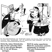 Abbildung 1: Cartoon Pestizid in Käse