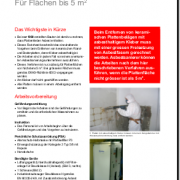 Titelblatt Factsheet 33077 der SUVA