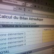 Bilan aérolique - screenshot